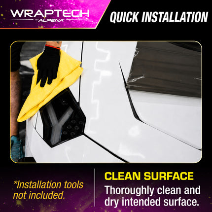 Automotive Headlight Tint, Light Smoke 16 in x 24 in 2PCS