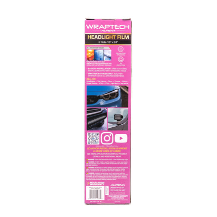 Automotive Headlight Tint, Light Smoke 16 in x 24 in 2PCS
