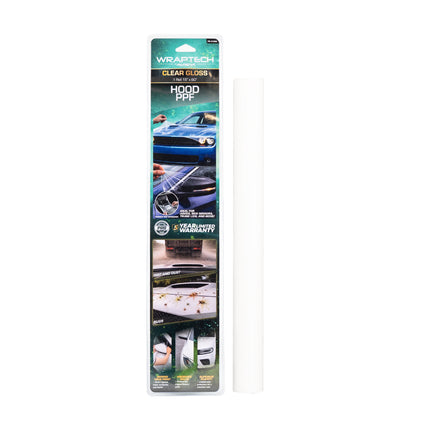 Automotive PPF (Paint Protection Film) Hood Guard, Gloss 15 in x 60 in