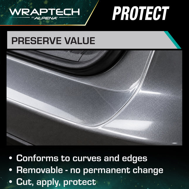 Automotive PPF (Paint Protection Film) Hood Guard, Gloss 15 in x 60 in