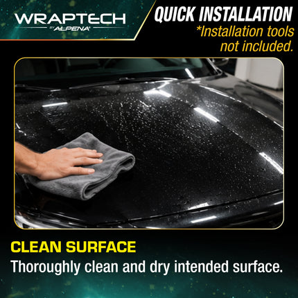 Automotive PPF (Paint Protection Film) Hood Guard, Gloss 15 in x 60 in