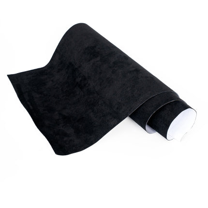 Automotive Interior Wrap, Suede Texture Black 12 in × 36 in