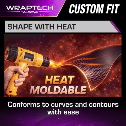 Automotive Interior Wrap, Suede Texture Purple 12 in × 36 in