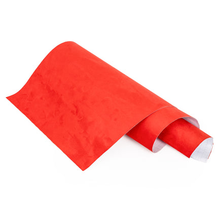 Automotive Interior Wrap, Suede Texture Red 12 in × 36 in