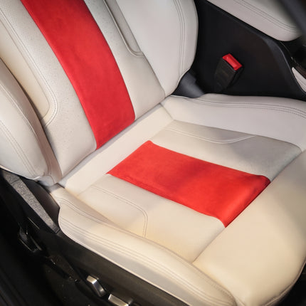 Automotive Interior Wrap, Suede Texture Red 12 in × 36 in