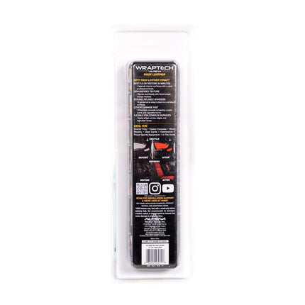 Automotive Interior Wrap, Leather Texture Red 12 in × 36 in