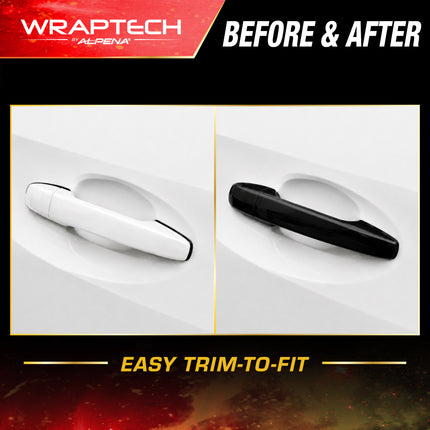 Automotive Exterior & Interior Wrap, Gloss Black 6 in × 84 in