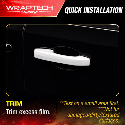 Automotive Exterior & Interior Wrap, Gloss White  6 in × 84 in