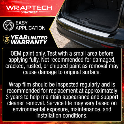 Automotive Exterior & Interior Wrap, Gloss White  6 in × 84 in