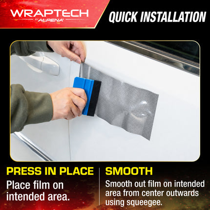 Automotive Exterior & Interior Wrap, Sparkle Grey 6 in × 84 in