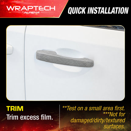 Automotive Exterior & Interior Wrap, Sparkle Grey 6 in × 84 in