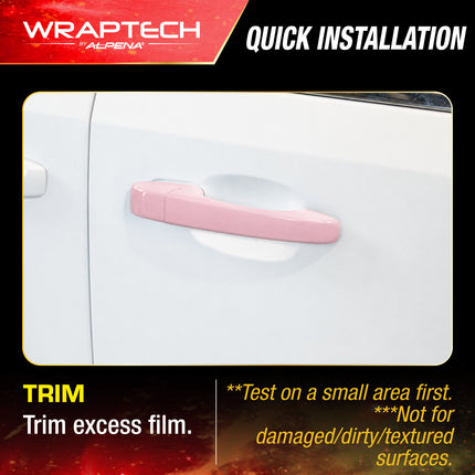 Automotive Exterior & Interior Wrap, Gloss Baby Pink  6 in × 84 in