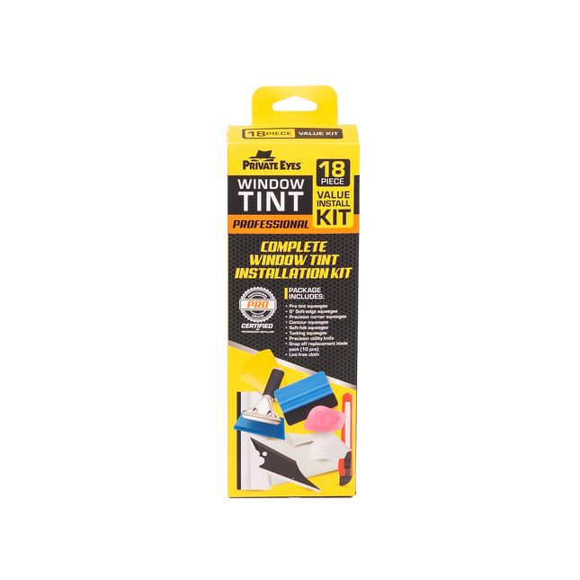Private Eyes Professional Window Tint Installation Kit - DIY Tint Tools