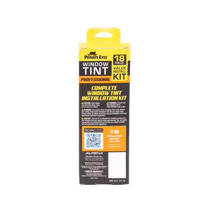 Private Eyes Professional Window Tint Installation Kit - DIY Tint Tools