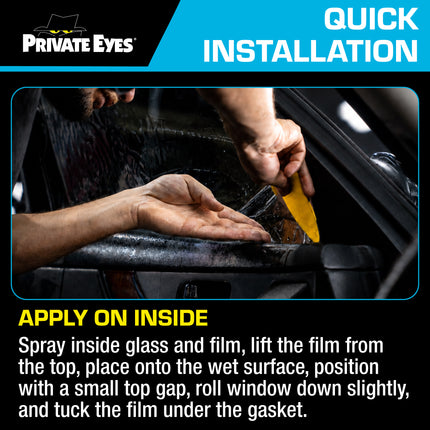 Private Eyes Essential 5% VLT Window Tint Film - 24 in x 84 in