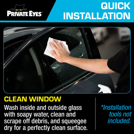 Private Eyes Essential 35% VLT Window Tint Film - 24 in x 84 in