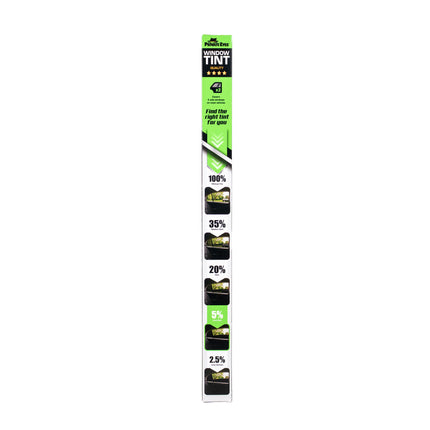 Private Eyes Advanced Carbon 5% VLT Window Tint Film - 24 in x 84 in