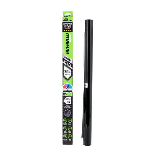Private Eyes Advanced Carbon 20% VLT Window Tint Film - 24 in x 84 in