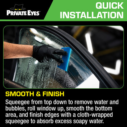 Private Eyes Advanced Carbon 5% VLT Full Car Window Tint Kit - 24 in x 264 in