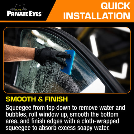 Private Eyes Professional Carbon 5% VLT Window Tint Film - 24 in x 84 in