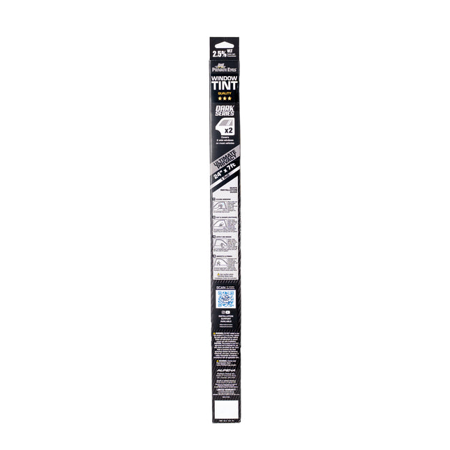 Private Eyes Dark Series 2.5% VLT Window Tint Film - 24 in x 84 in