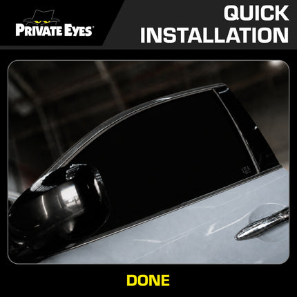 Private Eyes Dark Series 2.5% VLT Window Tint Film - 24 in x 84 in
