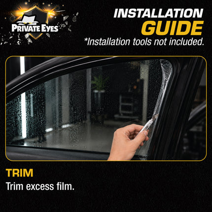 Private Eyes Smoke Security Window Film - 24 in x 10 ft Roll