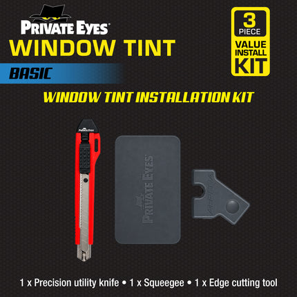 Private Eyes Basic Window Tint Installation Kit - DIY Tint Tools
